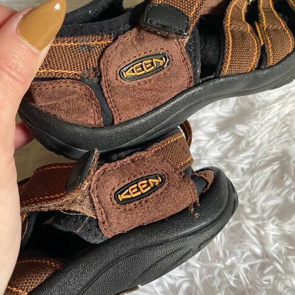 Keen Sandals Outdoor Waterproof Brown Strappy Summer Women’s Size 6 Hiking Camp - Picture 7 of 14